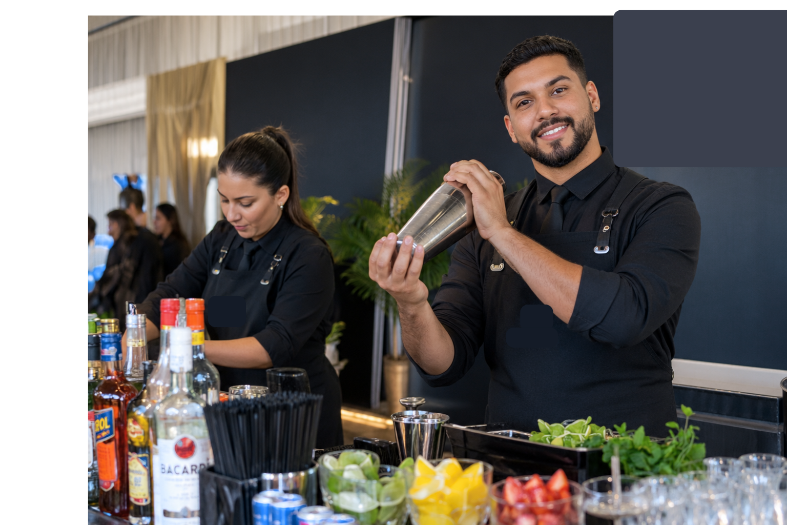 Bartender para eventos