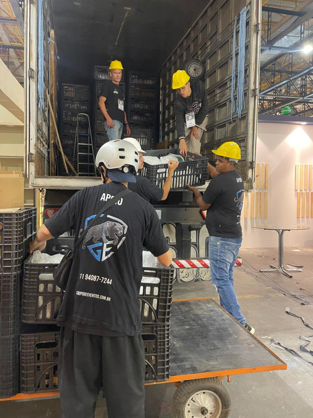 Equipe Grupo GE em operação