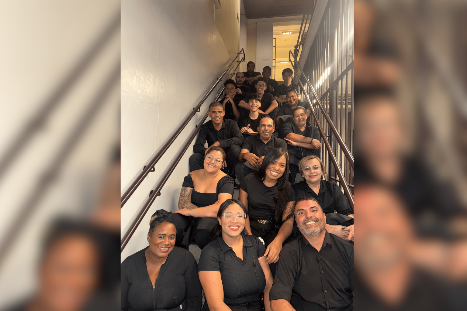 Equipe Grupo GE especializada em terceirização para eventos