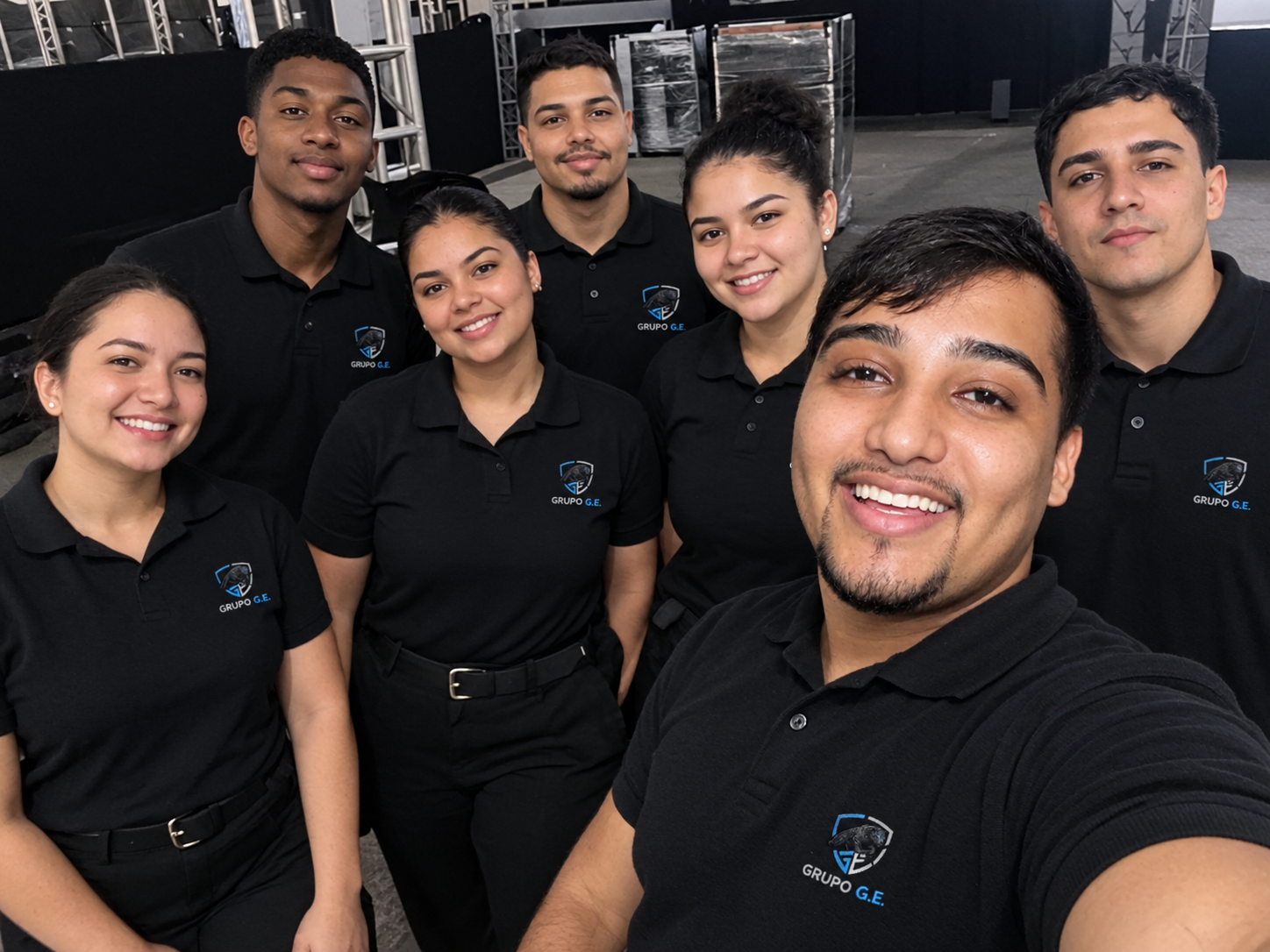 Equipe do Grupo GE preparada para atender eventos e operações